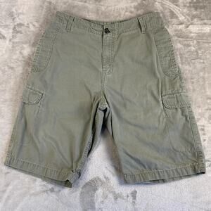 Vintage Levi’s Men's Cargo Shorts Green Y2K 90s Red Tab Size 30